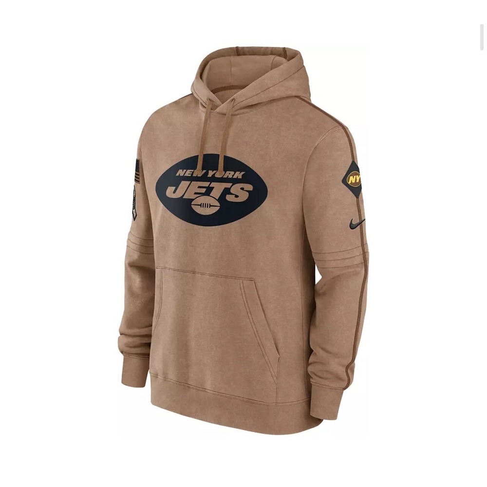 AUTHENTIC Nike New York Jets Men's 2023 NFL Salute To Service Hoodie Small NEW